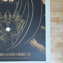 Colorado Widespread Panic - 2014 John Vogl Poster Broomfield, CO N2