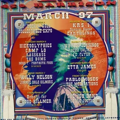 Sold Out Posters MHP 28 Willie Nelson - 1997 Poster Maritime Hall San Fran 1st Gig Posters