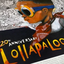 Lollapalooza - 2011 Hebru Brantley Numbered Edition Poster Gig Posters