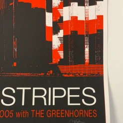The White Stripes - 2005 Rob Jones Poster Euro Tour Gig Posters