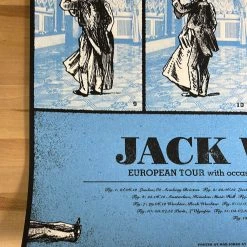 Jack White - 2012 Rob Jones Poster European Tour