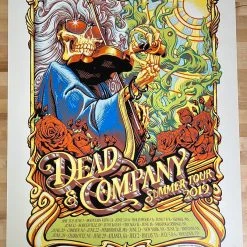 Dead & Company - 2019 AJ Masthay Poster Summer Tour 1250 Gig Posters