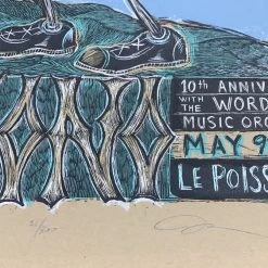 Arvo Part Symphony #4 - 2009 Dan Grzeca Poster Los Angeles Art Prints