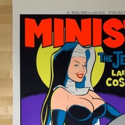 Ministry - 1996 Chris Coop Poster Los Angeles, CA The Palladium