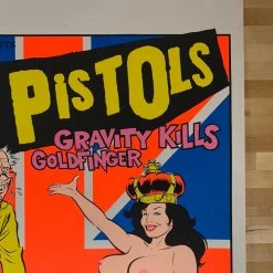 Gig Posters Sex Pistols - 1996 Chris Coop Poster Los Angeles, CA The Palladium