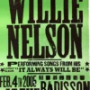 Gig Posters Willie Nelson - 2005 Hatch Show Print 2/4 Poster Jacksonville, FL