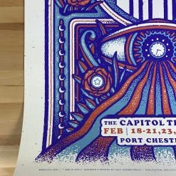 Half Hazzard Press Billy Strings - 2021 Half Hazard Poster Port Chester, NY