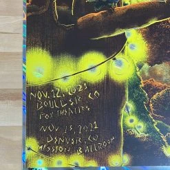 Railey Bace Prints Colorado Pigeons Playing Ping Pong - 2021 Bailey Race Poster Denver, CO FOIL