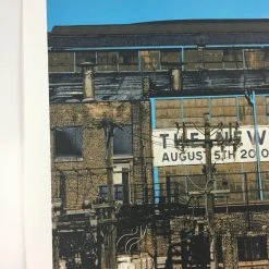 The New Pornographers - 2010 Dan MacAdam Crosshair Poster Chicago, IL Metro