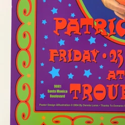 The Thrills - 2004 Dennis Loren Poster The Troubadour West Hollywood Gig Posters