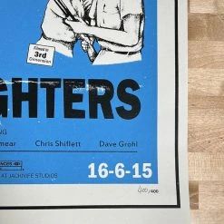 Foo Fighters - 2015 Sepr Poster St Gallen, CH Switzerland Gig Posters