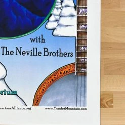 Yonder Mountain String Band - 2005 Jamie Huntsman Poster The Fillmore Denver, CO 12/30 Colorado