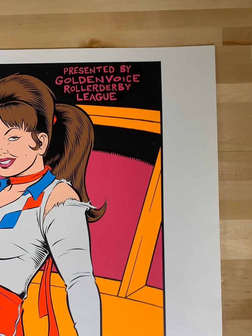 Gas Huffer - 1996 Chris Coop Poster Los Angeles, CA Whisky A Go-Go Gig Posters