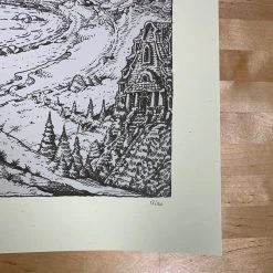 Art Prints The Mountain Lake - 2021 David Welker Poster, Art Print Variant