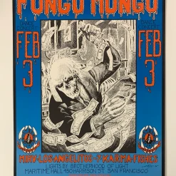 FD/ID 6 Fungo Mungo - 2006 Kelly Alton Poster Maritime Hall San Fran 1st Gig Posters