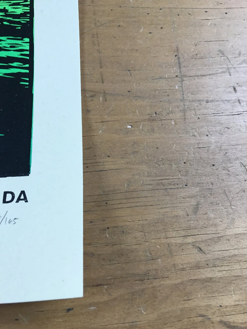 Umphrey's McGee - 2017 T. Shaw Poster St. Augustine, FL