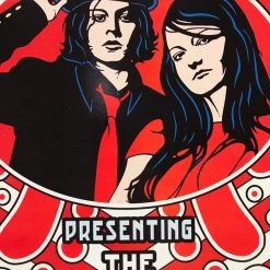 Gig Posters The White Stripes - 2003 Dennis Loren Poster Detroit, MI Masonic Temple
