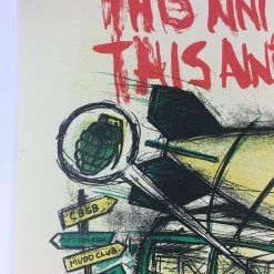 Life During Wartime - 2012 Dan Grzeca Poster Art Print