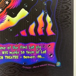 Colorado Leftover Salmon - 2009 - 2010 Rizzi Poster, CO 20th Anniversary