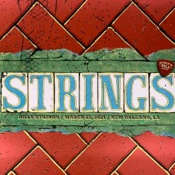 Billy Strings - 2021 Mike Tallman Poster New Orleans, LA 3/25 1st