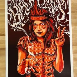 The Black Crowes - 2008 Ken Taylor Poster Birmingham, AL Gig Posters