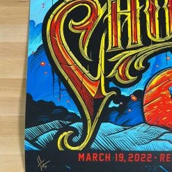 Eric Church - 2022 Maxx242 Poster Green Bay, WI Mirror FOIL 3/19 Foil Posters
