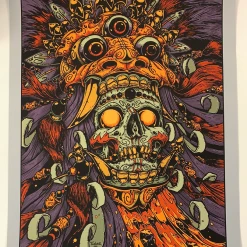 Bali Skull - 2015 Jeral Tidwell Poster Art Print 3rd Edition Art Prints