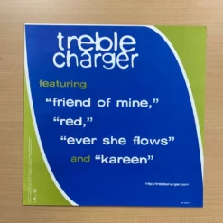 Sold Out Posters Gig Posters Treble Charger - 1997 Original Vinyl Poster Insert 12x12 Record Art