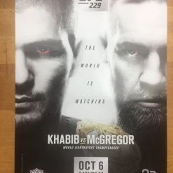 Sold Out Posters UFC 229 - 2018 Poster Khabib Vs McGregor