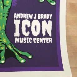 Foo Fighters - 2021 Brian Methe Poster Cincinnati, OH Gig Posters