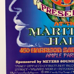 FD/ID 5 Etta James - 1996 Lee Conklin Poster Maritime Hall San Fran 1st Gig Posters