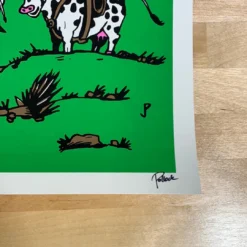 Cows On Vacation - 2021 Jim Pollock Poster Art Print Phish 1/3