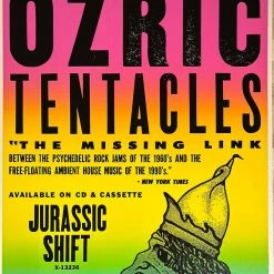 Colby Poster Printing Ozric Tentacles - 1990's Colby Poster UK, LA