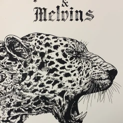 Gig Posters Napalm Death & Melvins - 2016 Fugscreens Studios Poster Omaha, NE 4/25