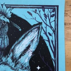 The Avett Brothers - 2016 Zeb Love Poster Pittsburgh, PA Stage AE VARIANT BLUE