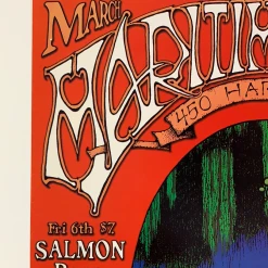 Dave Huckins MHP 44 March - 1998 Poster Maritime Hall San Fran 1st