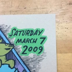 Raise The Woof - 2009 Jay Ryan Poster Chicago, IL House Of Blues With Devil In A