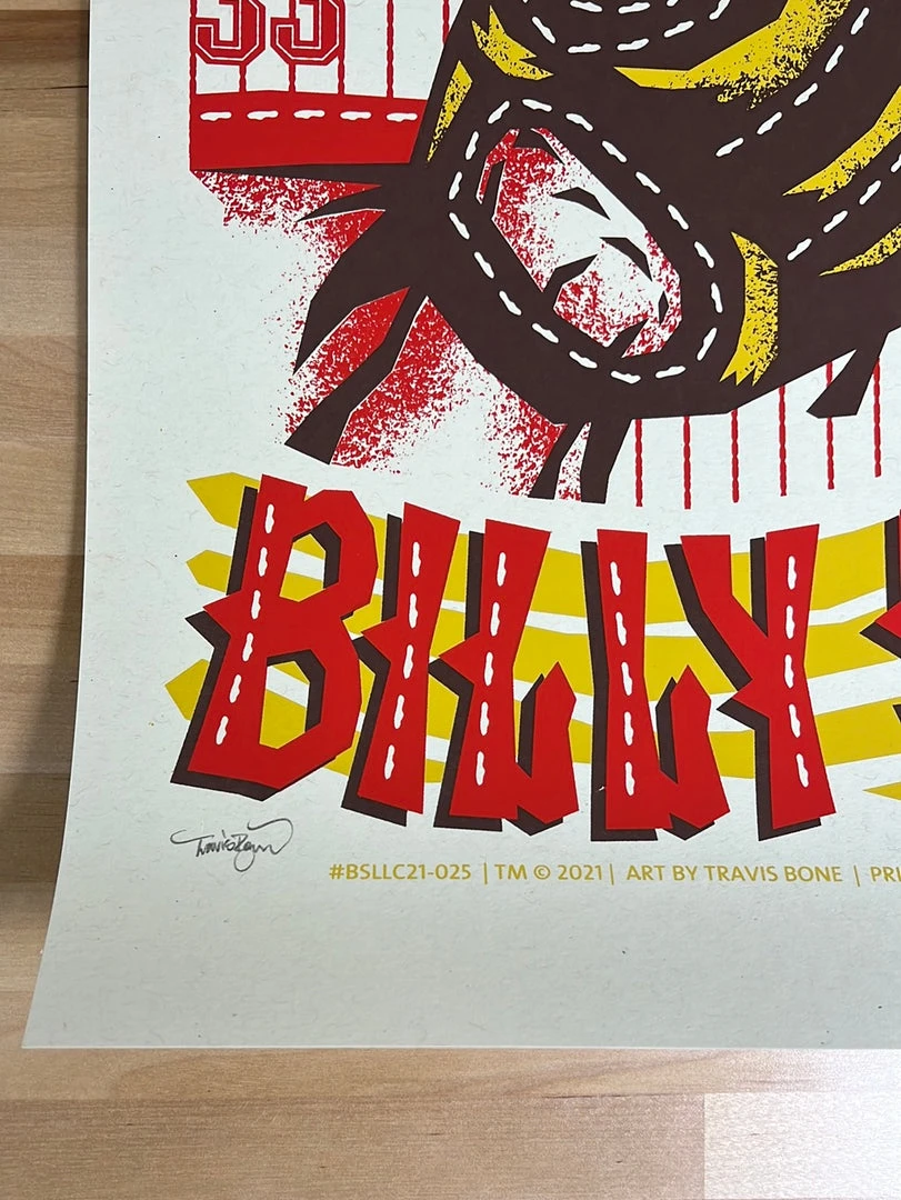 Gig Posters Billy Strings - 2021 Furturtle Show Prints Poster Schaumburg, IL 6/11