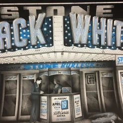 Jack White - 2018 Matthew Jacobson Poster Detroit, MI Little Ceasars Arena