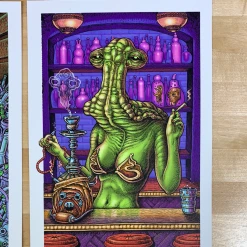 Stoned Wars - 2021 EMEK Poster Mini Print Series IIII Set Art Prints