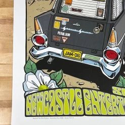 Pearl Jam - 2006 Daymon Greulich Poster Newcastle, AUS Kings Of Leon