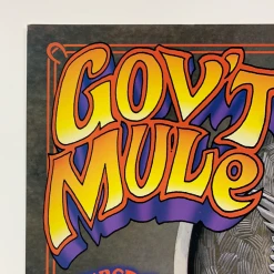 Gov't Mule Moe. - 2001 Randy Tuten Poster Santa Cruz, CA The Catalyst