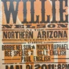 Gig Posters Willie Nelson - 2011 Hatch Show Print 1/21 Poster Flagstaff, Arizona
