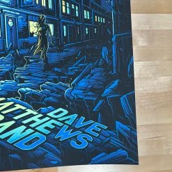 Grey Street - 2022 Dan Mumford Poster Dave Matthews Band (BLUE)
