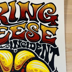 String Cheese Incident - 2017 Jeff Wood Poster Morrison, CO Red Rocks Colorado