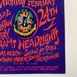 FD/ID 09 Zachary Richard - 1996 Mark Henson Poster Maritime Hall San Fran 1st Gig Posters
