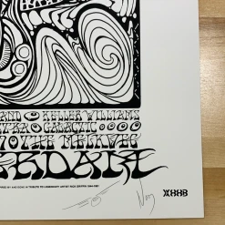 Jam In The Dam - 2007 Jeff Wood X/40 Poster Amsterdam, NED Melkweg