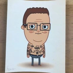 Movie/TV Posters Tatoos - 2016 Mike Mitchell Poster Hank Hill, King Of The Hill