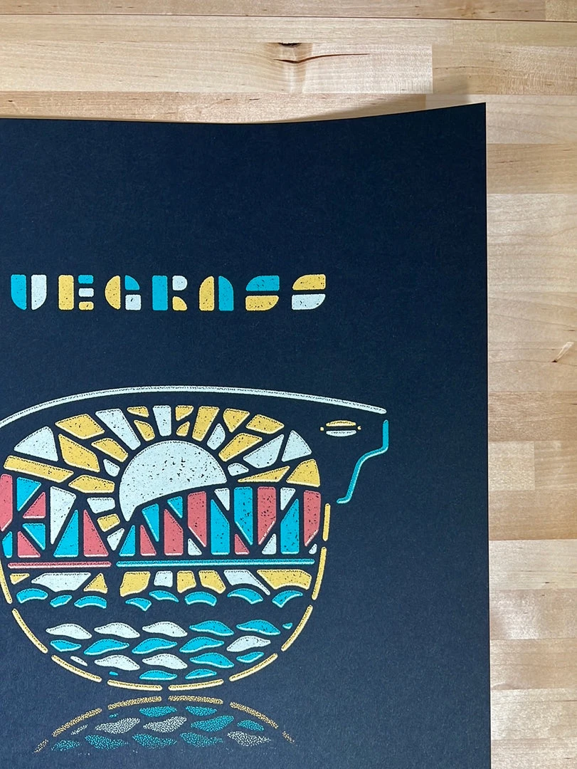 Greensky Bluegrass - 2022 DKNG Poster Louisville, KY Waterfront