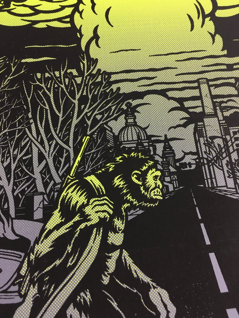 Ames Brothers Gig Posters Pearl Jam - 2014 Ames Design Poster Milton Keynes, UK Milton Keyes Bowl